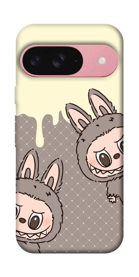 Чехол Labubu twins для Google Pixel 9