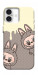 Чохол Labubu twins для iPhone 16 Plus