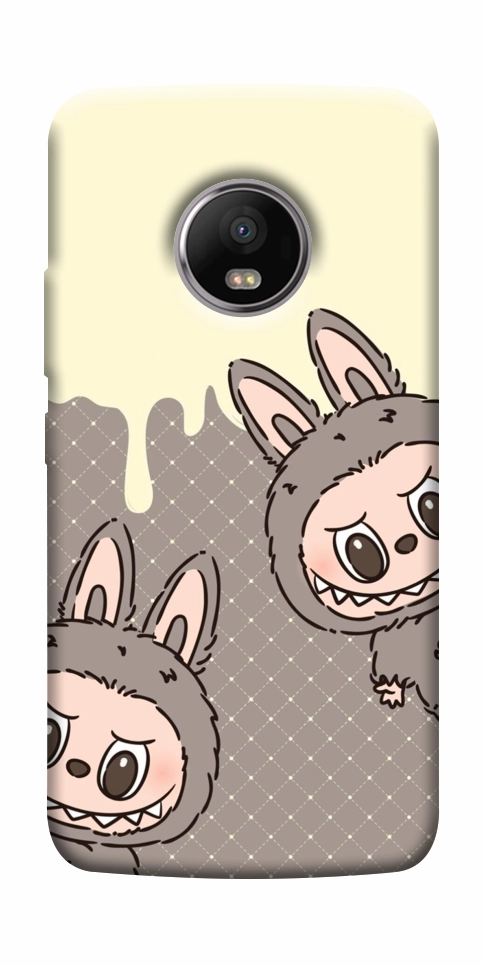 Чохол Labubu twins для Motorola Moto G5S