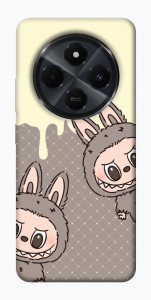 Чехол Labubu twins для Xiaomi Poco C75