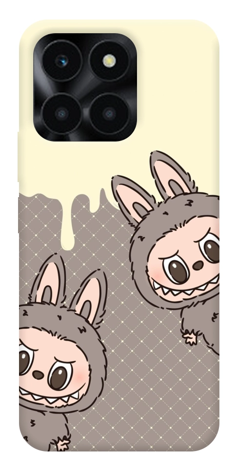 Чохол Labubu twins для Huawei Honor X6a