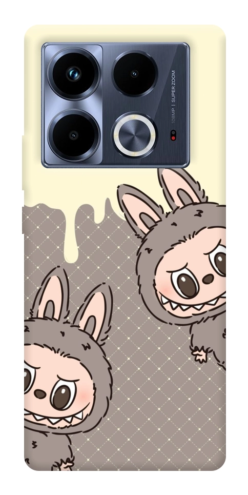 Чохол Labubu twins для Infinix Note 40 4G