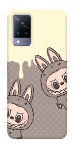 Чехол Labubu twins для Vivo V21