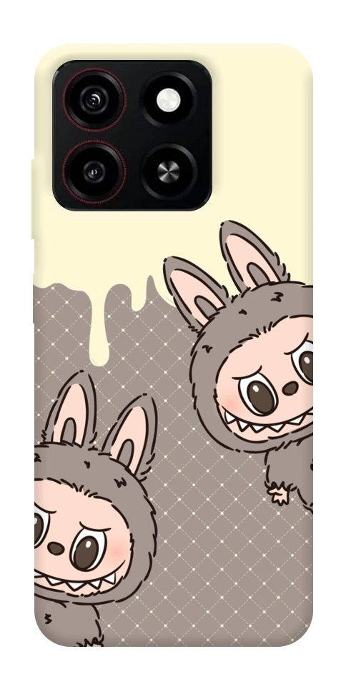 Чехол Labubu twins для ZTE Blade A35 4G