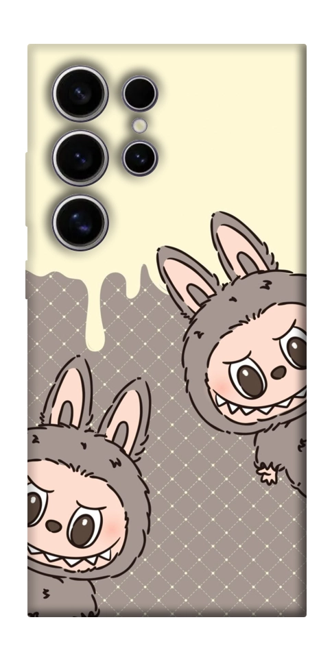 Чехол Labubu twins для Galaxy S25 Ultra