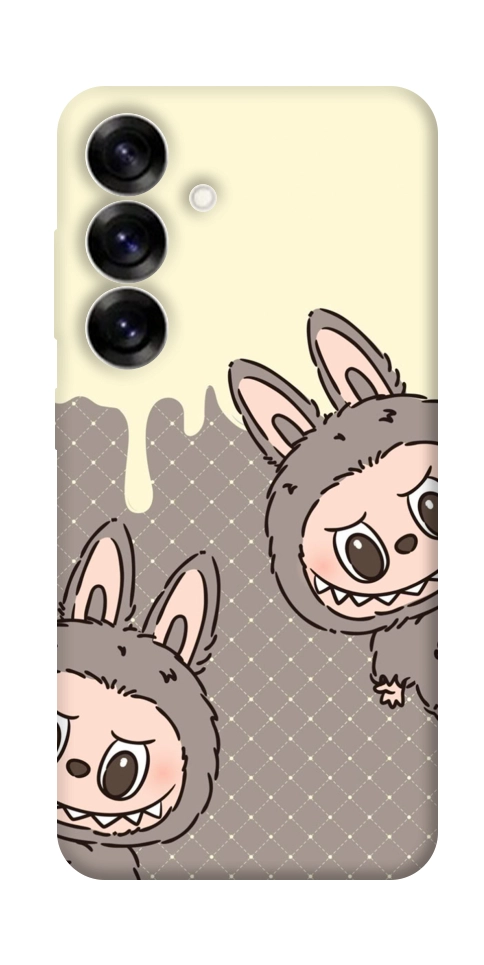 Чохол Labubu twins для Galaxy S25+