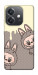 Чехол Labubu twins для Oppo A3 4G