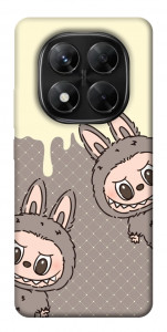 Чехол Labubu twins для Xiaomi Redmi Note 14 Pro 5G