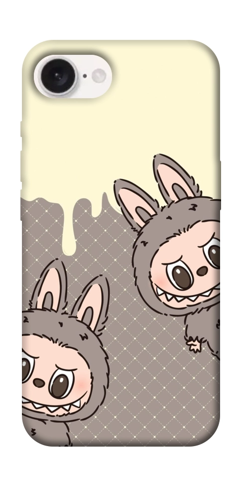 Чехол Labubu twins для iPhone 16e