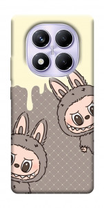 Чехол Labubu twins для Xiaomi Poco X7