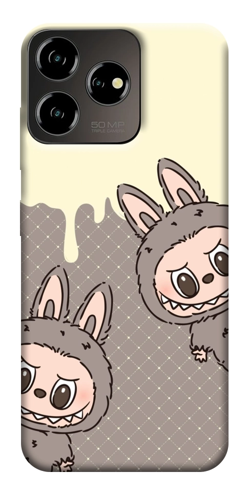 Чохол Labubu twins для ZTE Blade V50 Design 4G