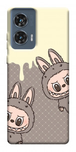 Чехол Labubu twins для Motorola Edge 50 Fusion