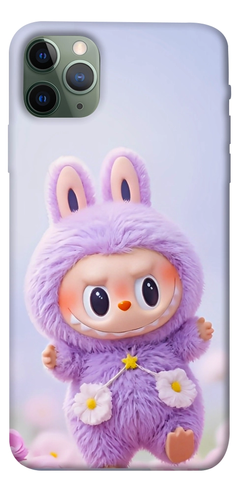 Чехол Labubu purple для iPhone 11 Pro Max