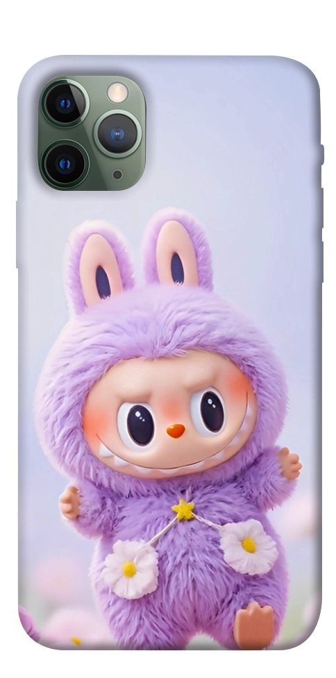 Чехол Labubu purple для iPhone 11 Pro