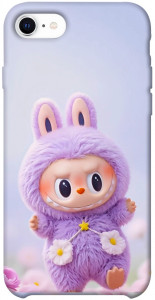 Чохол Labubu purple для iPhone SE (2020)