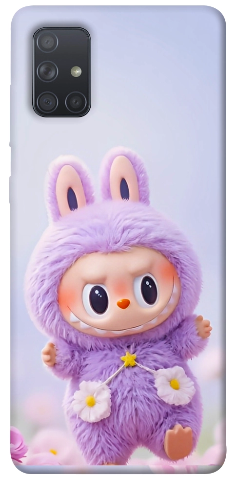 Чехол Labubu purple для Galaxy A71 (2020)