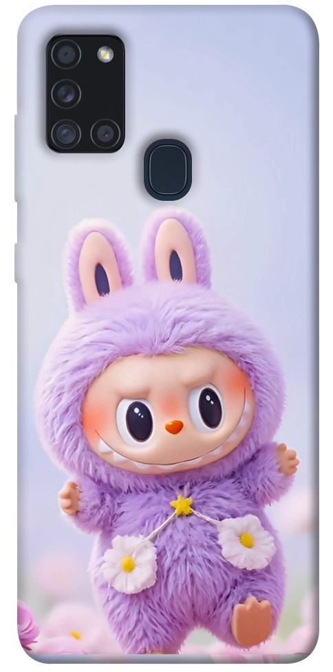 Чехол Labubu purple для Galaxy A21s (2020)