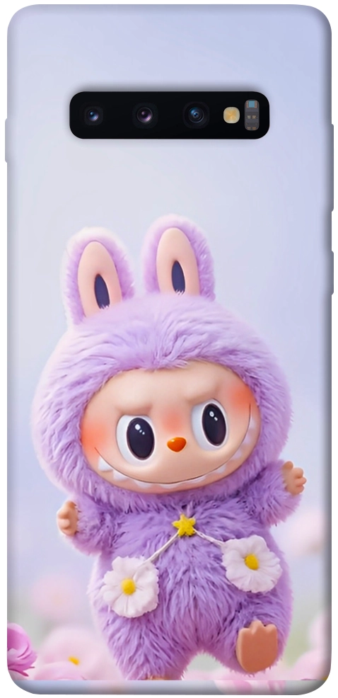 Чехол Labubu purple для Galaxy S10 Plus (2019)