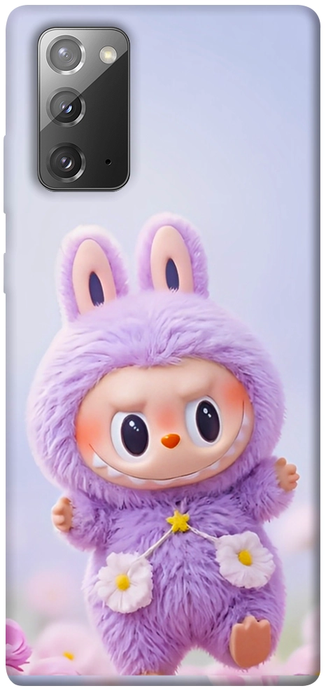 Чохол Labubu purple для Galaxy Note 20