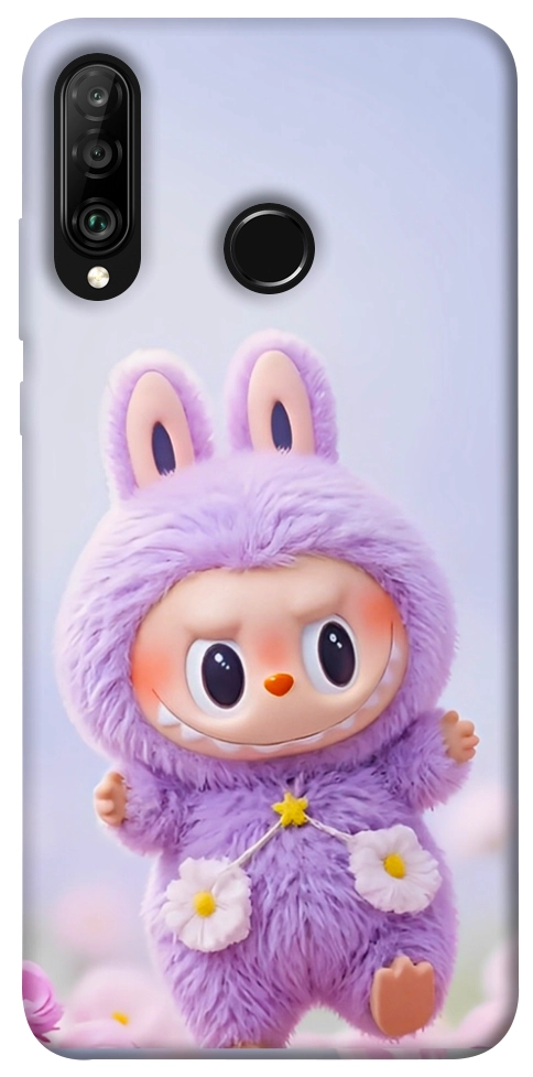 Чехол Labubu purple для Huawei P30 Lite