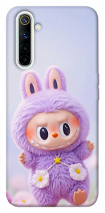 Чехол Labubu purple для Realme 6