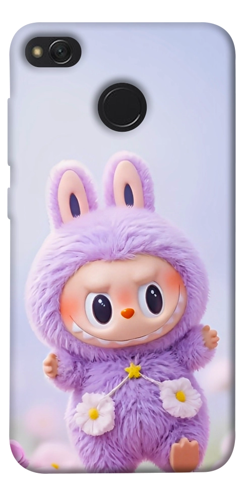 Чехол Labubu purple для Xiaomi Redmi 4X