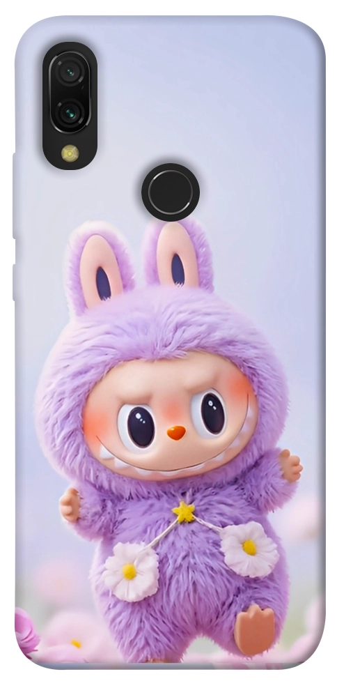 Чохол Labubu purple для Xiaomi Redmi 7