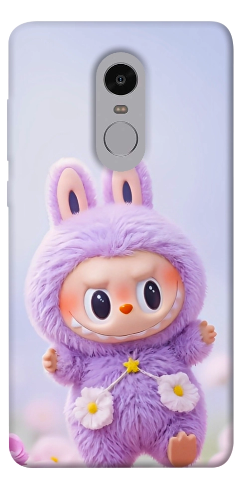 Чехол Labubu purple для Xiaomi Redmi Note 4X
