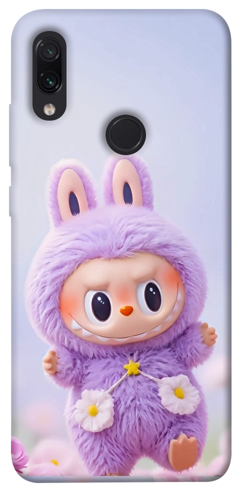 Чехол Labubu purple для Xiaomi Redmi Note 7