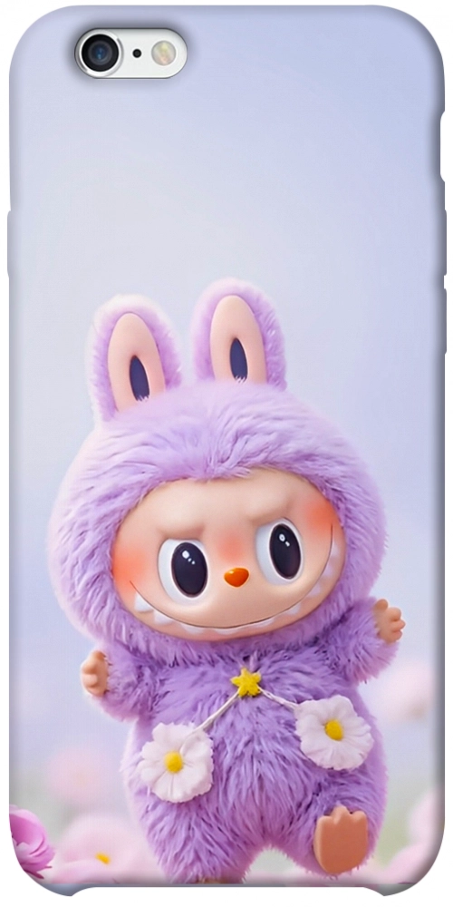 Чохол Labubu purple для iPhone 6S Plus
