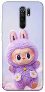 Чохол Labubu purple для Xiaomi Redmi 9
