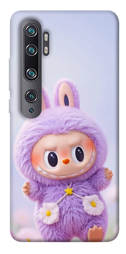 Чехол Labubu purple для Xiaomi Mi Note 10