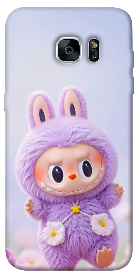 Чехол Labubu purple для Galaxy S7 Edge