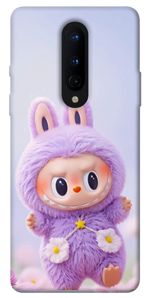 Чехол Labubu purple для OnePlus 8