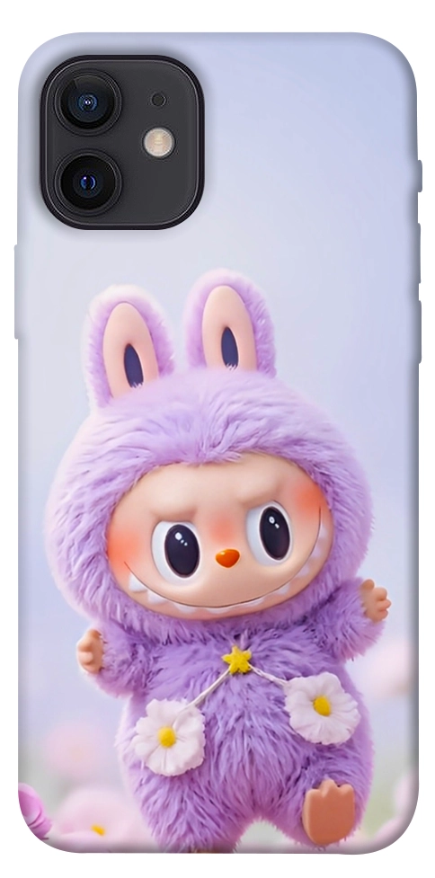 Чехол Labubu purple для iPhone 12