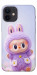 Чехол Labubu purple для iPhone 12 mini