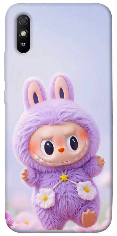 Чехол Labubu purple для Xiaomi Redmi 9A