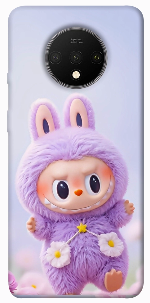 Чехол Labubu purple для OnePlus 7T