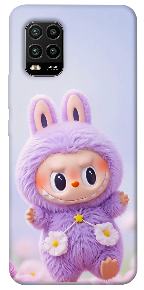 Чохол Labubu purple для Xiaomi Mi 10 Lite