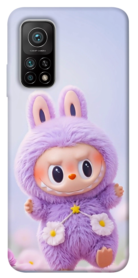 Чохол Labubu purple для Xiaomi Mi 10T