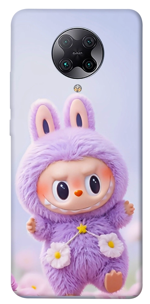 Чехол Labubu purple для Xiaomi Redmi K30 Pro