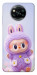 Чехол Labubu purple для Xiaomi Poco X3 NFC