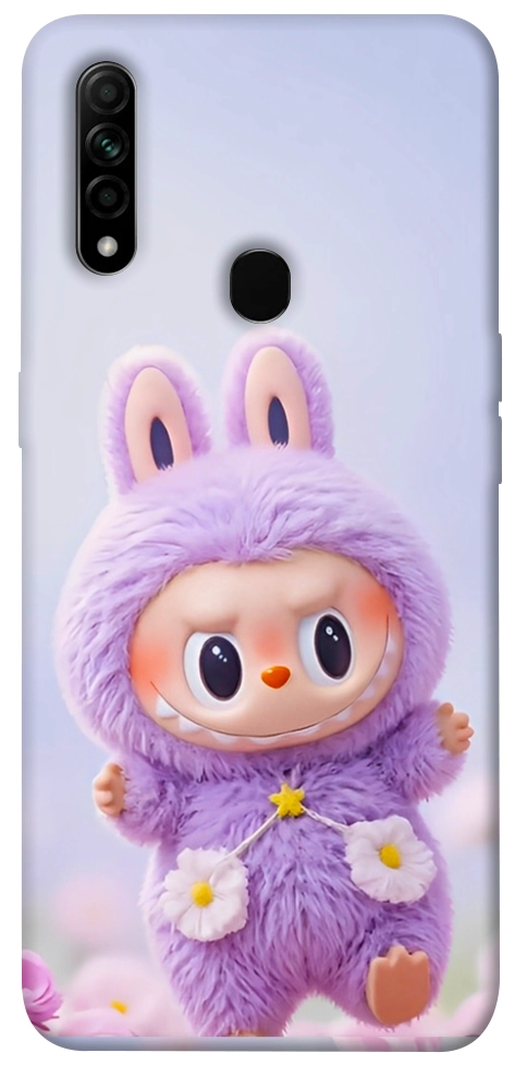 Чехол Labubu purple для Oppo A31