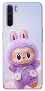 Чохол Labubu purple для Oppo A91