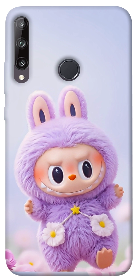 Чехол Labubu purple для Huawei P40 Lite E