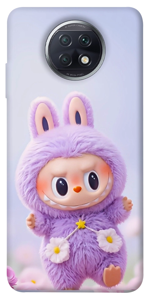 Чехол Labubu purple для Xiaomi Redmi Note 9T