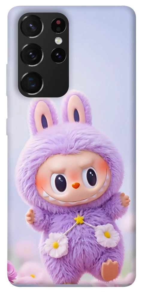 Чехол Labubu purple для Galaxy S21 Ultra