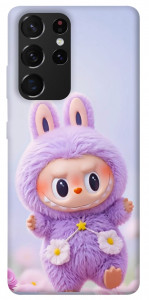 Чехол Labubu purple для Galaxy S21 Ultra