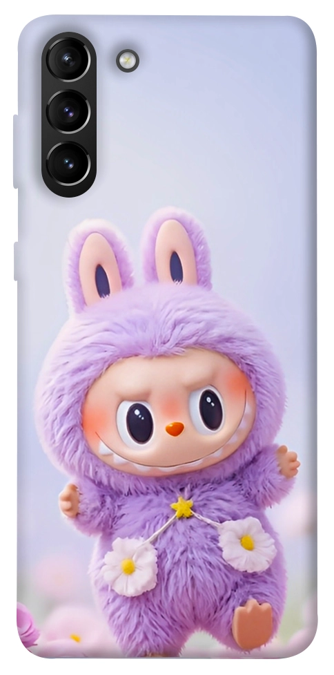 Чехол Labubu purple для Galaxy S21+