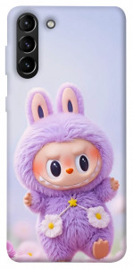 Чохол Labubu purple для Galaxy S21+